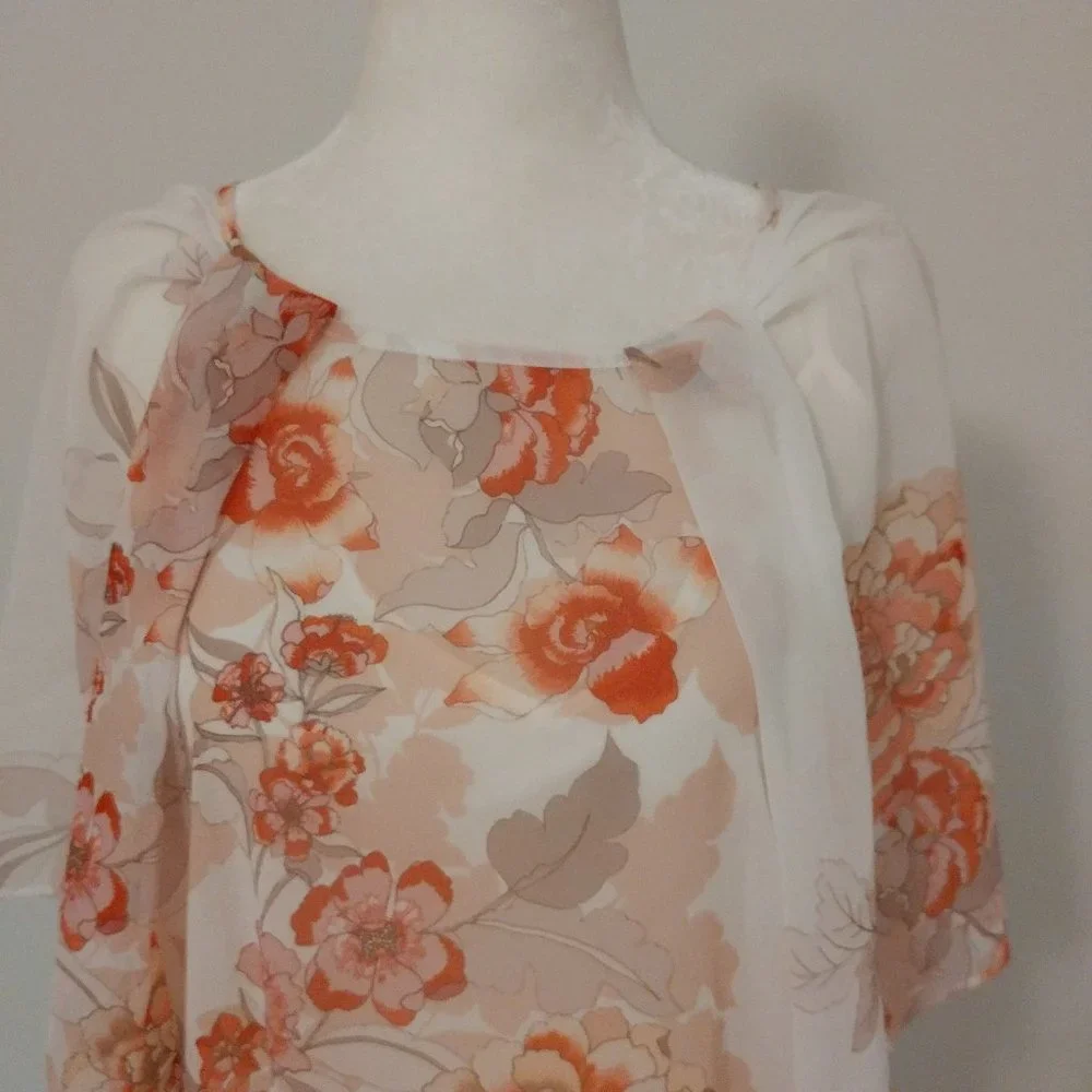 Katia Giannini Misses White Dress Size 6 NWT